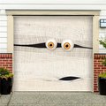 My Door Decor My Door Decor 285903HALL-006 7 x 8 ft. Halloween Mummy Face Halloween Door Mural Sign Car Garage Banner Decor; Multi Color 285903HALL-006